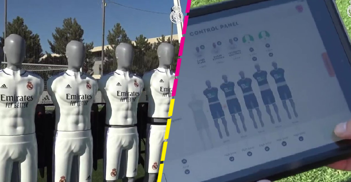 Así funciona la barrera de robots que utiliza el Real Madrid para entrenar tiros libres