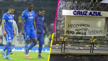 "Mancharon nuestra historia": El mensaje de la afición de Cruz Azul en La Noria tras el 7-0 contra América