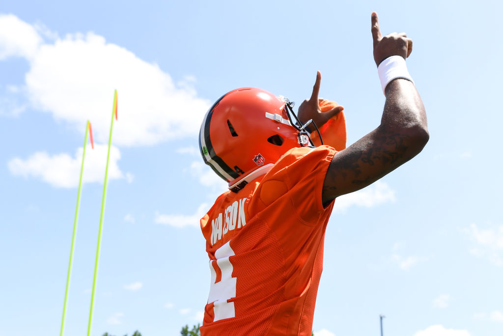 Deshaun Watson con los Browns