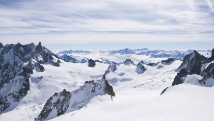 Encontraron a un escalador que desapareció en los Alpes.