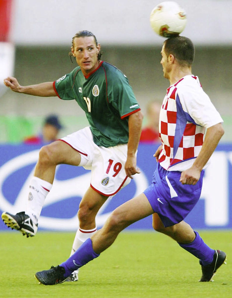 Gabriel Caballero con la Selección Mexicana