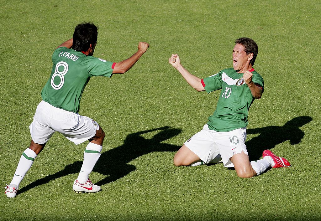 Guille Franco con la Selección Mexicana