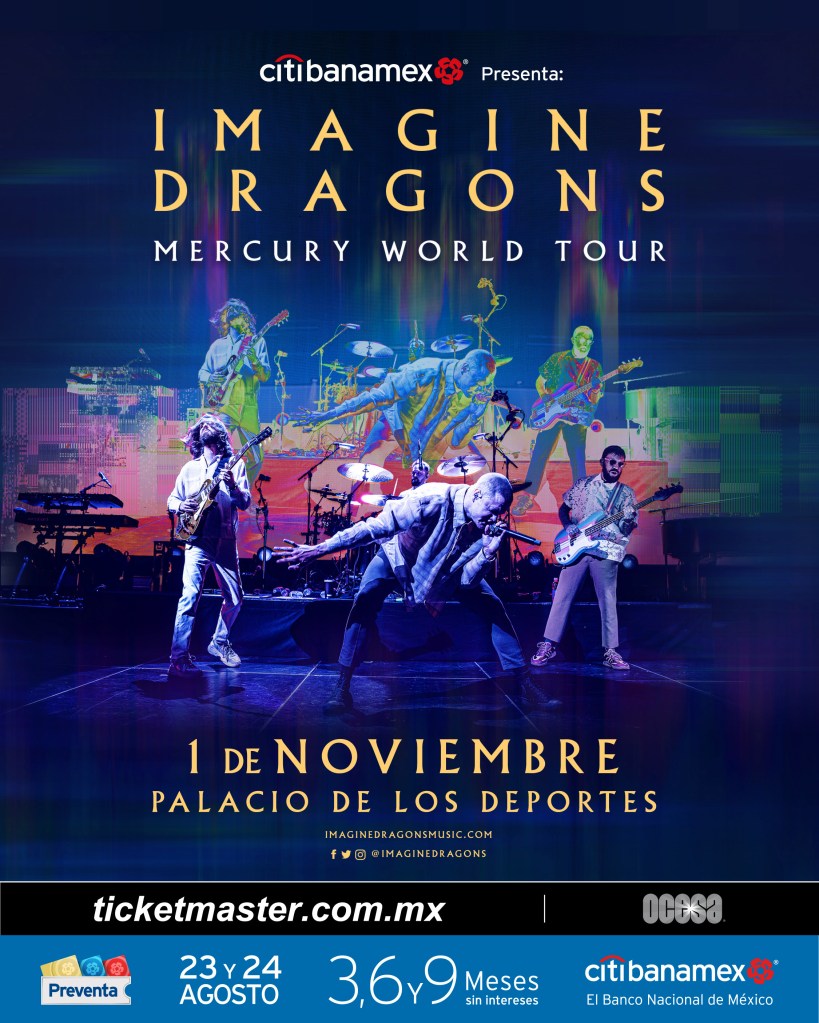 ¡Oh, sí! Imagine Dragons vuelve a México (y te decimos los precios)