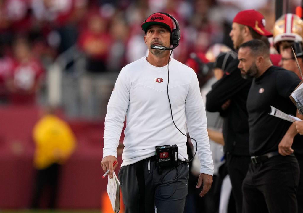 Kyle Shanahan, coach de 49ers en la NFL