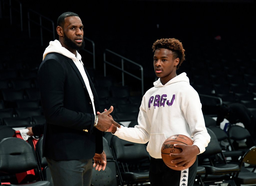 LeBron James y Bronny