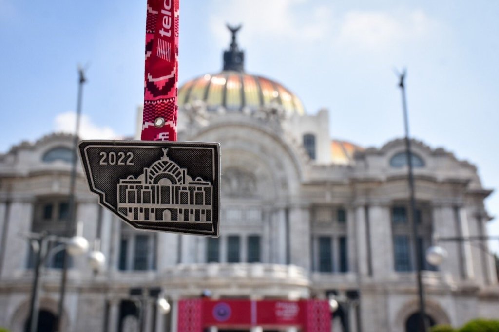 Medalla del Maratón de la CDMX 2022