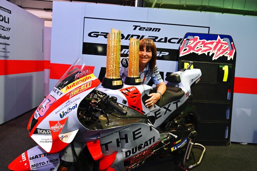 Nadia Padovani, jefa de equipo de Gresini Racing