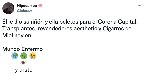 El caso de la chica que anda vendiendo boletos para el Corona Capital carísimos y que tiene enojado al internet