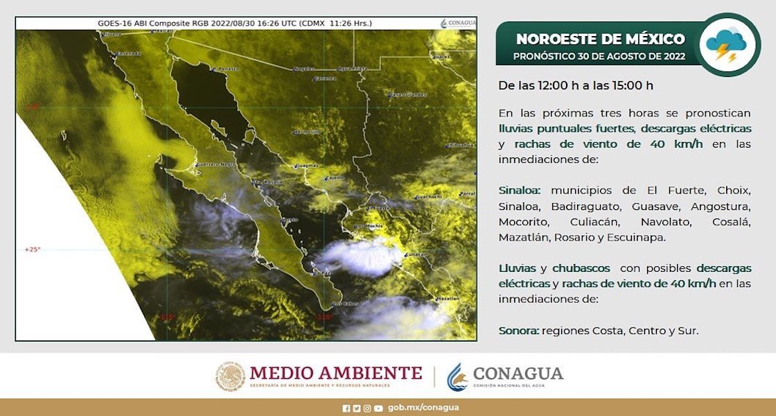 Las Fuertes Lluvias En Sinaloa Por Las Que Suspendieron Clases