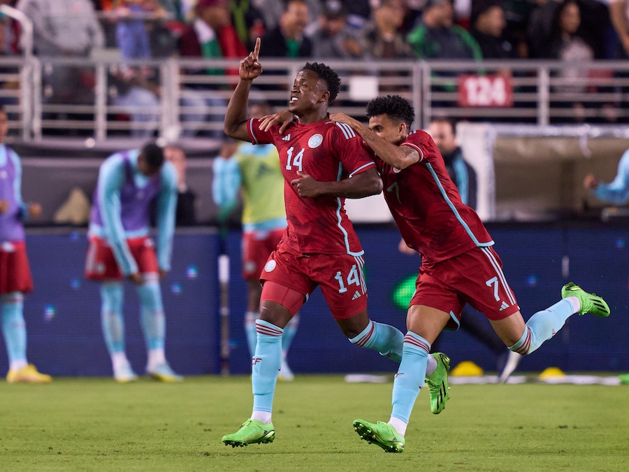 México vs Colombia amistoso