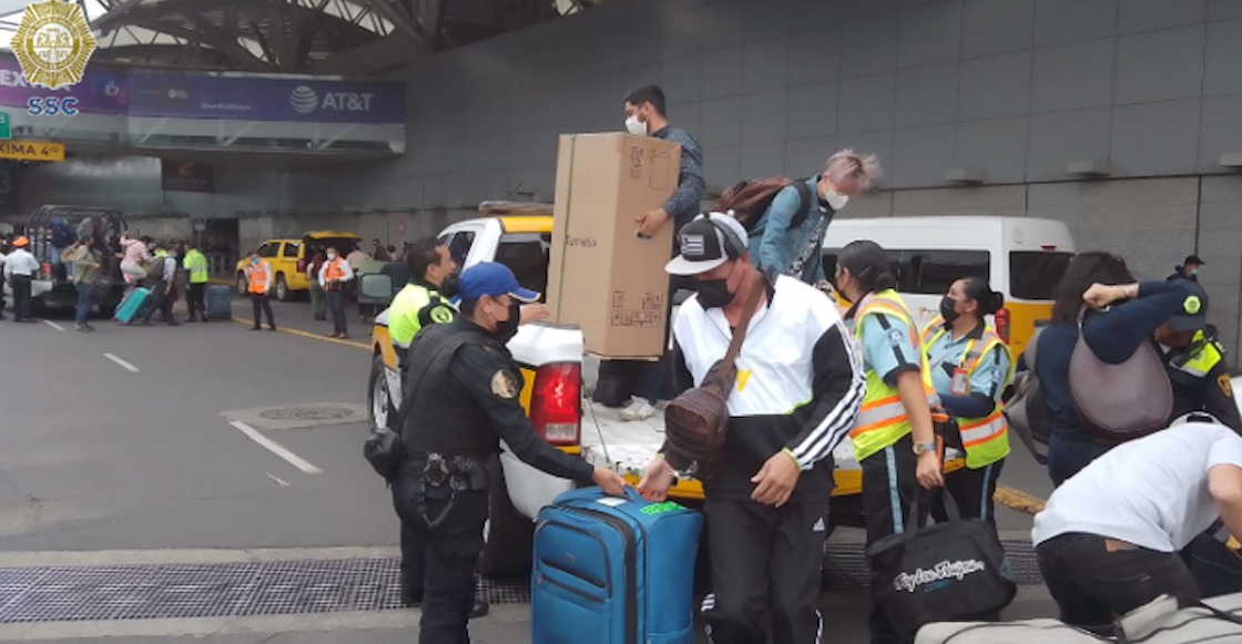 Otro Bloqueo En CDMX: La Manifestación En La Terminal 1 Del AICM