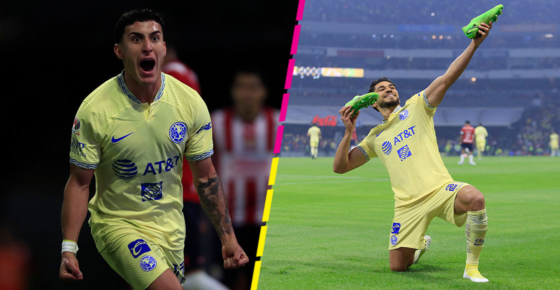 Los goles con los que América se chamaqueó a Chivas en el Clásico de la Liga MX