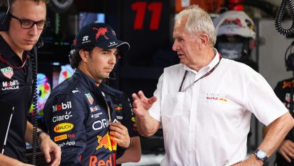 Checo Pérez defiende a Helmut Marko y su relación con él tras comentarios polémicos: "Son sacados de contexto"