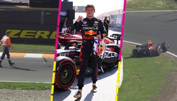 El error de Checo, las palomas invasoras y la pole de Verstappen en la qualy del GP de Países Bajos