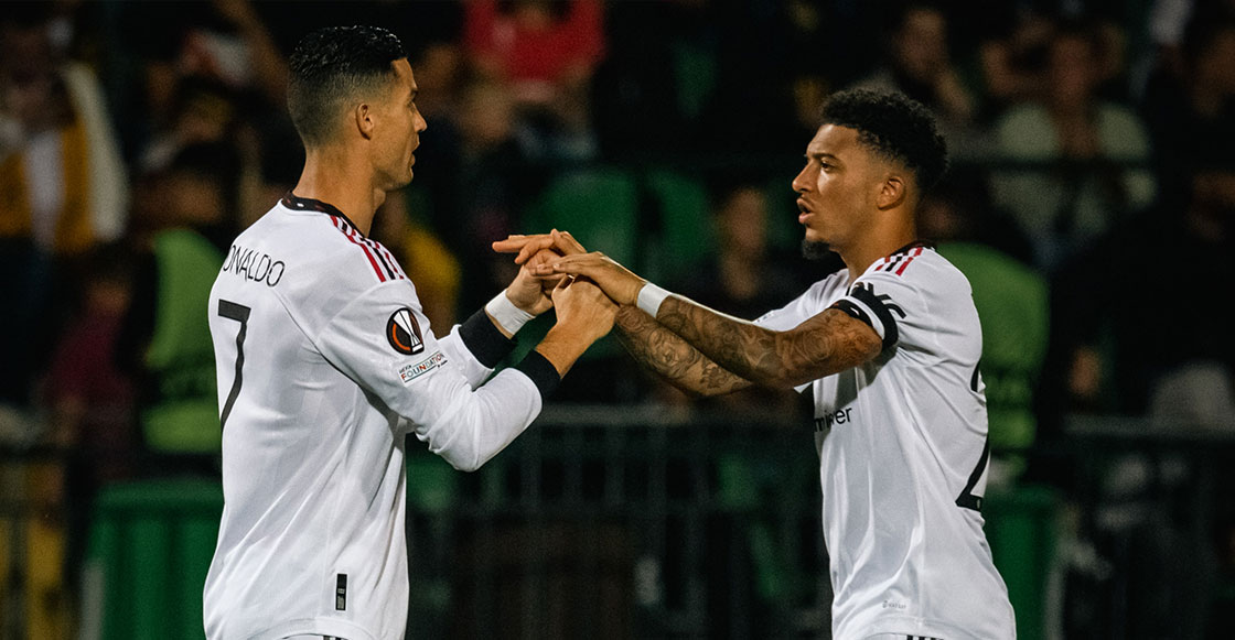 ¡Siuuuu! El primer gol de Cristiano Ronaldo en la temporada con el Manchester United en la Europa League