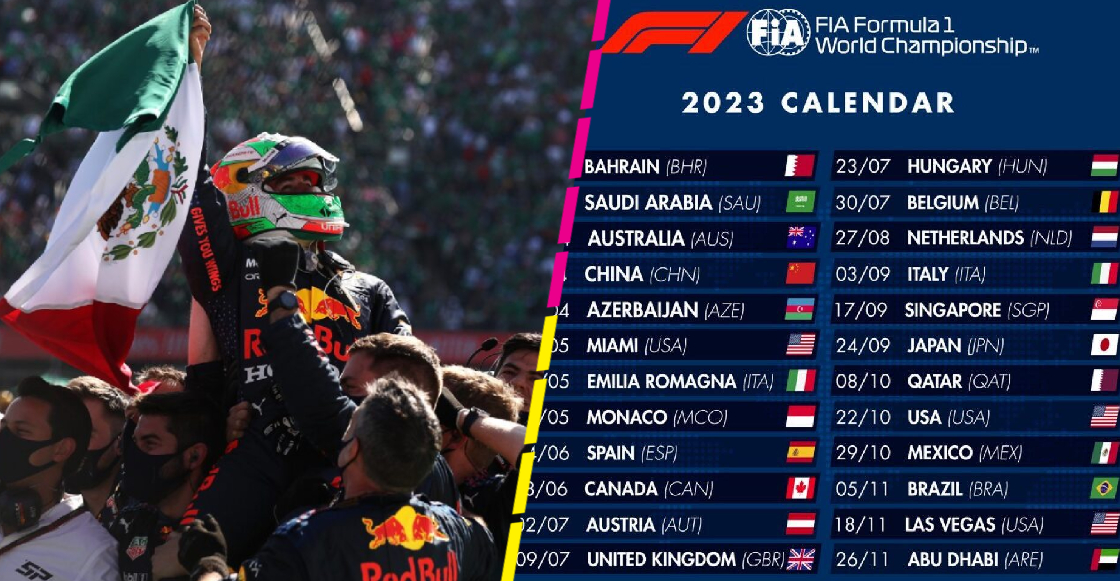 Fórmula 1 anuncia el calendario y ya hay fecha para el GP de México en