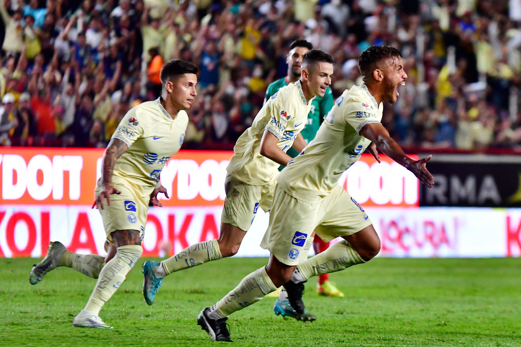 Jonathan dos Santos y su gol con América