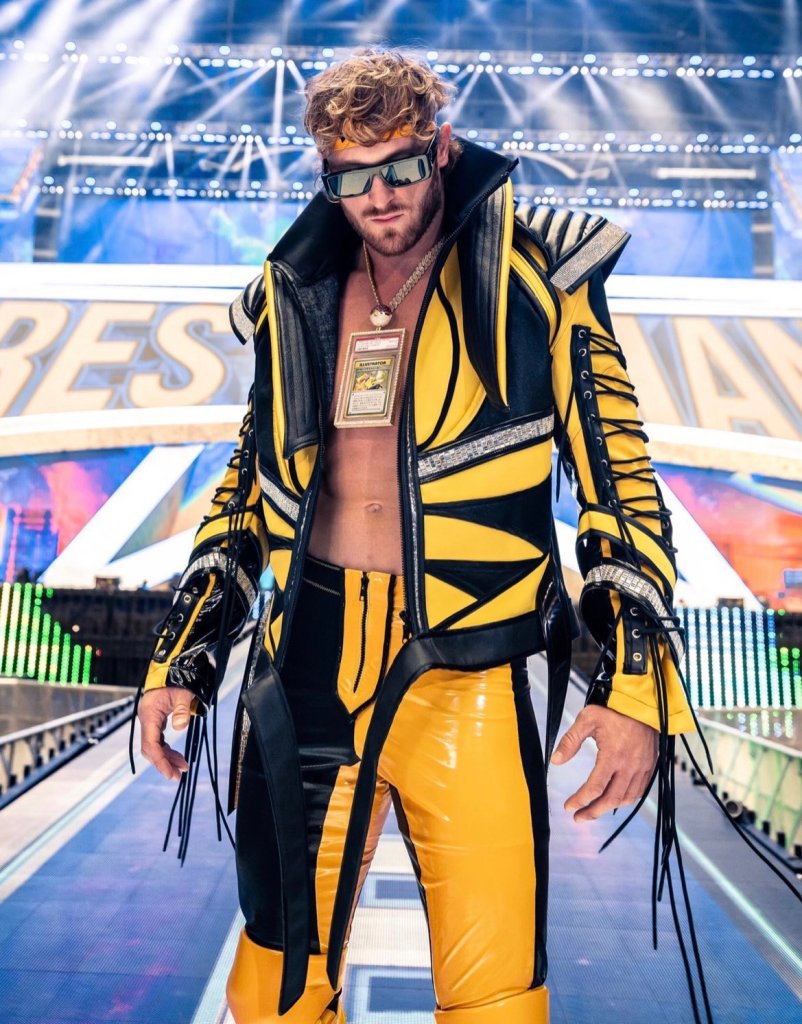 Logan Paul en Wrestlemania de WWE