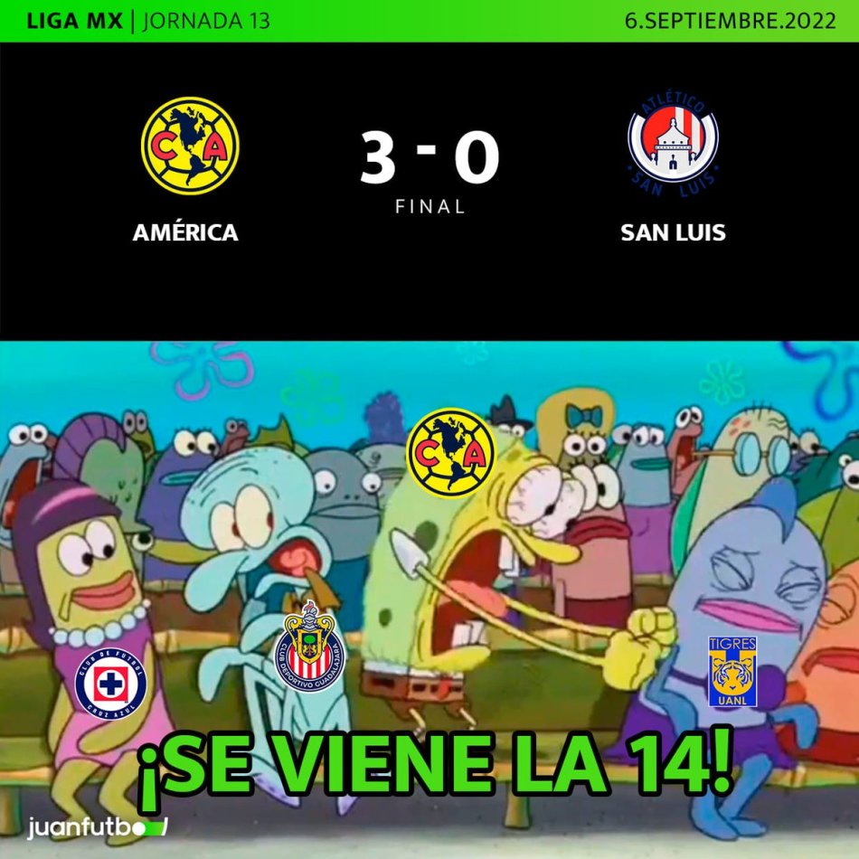 memes liga mx jornada 13