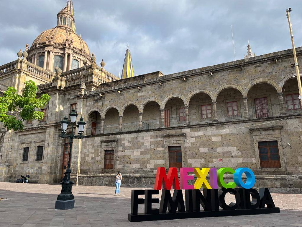 #VisitMexicoFeminicida: La intervención para que recuerda la violencia que viven las mujeres en México