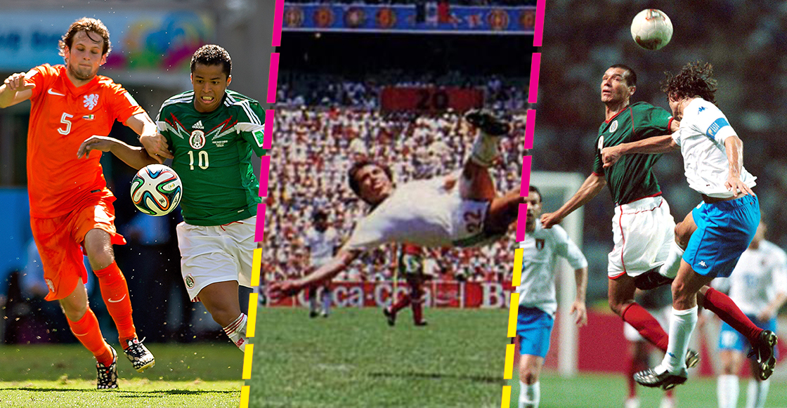 Los 10 mejores goles de México en la historia de los Mundiales