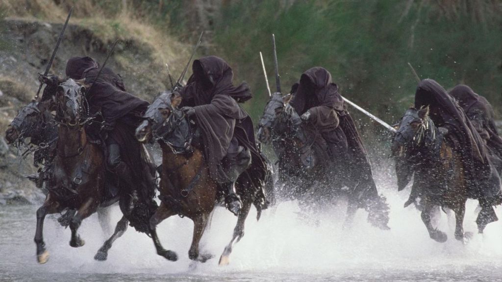 Los Nazgûl en 'El señor de los anillos: La comunidad del anillo' 