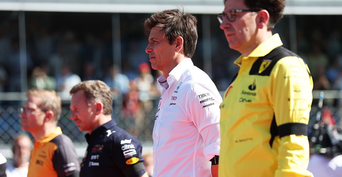 Gracioso, pero no de risa: Toto Wolff respalda a la FIA por el final del GP de Italia con safety car