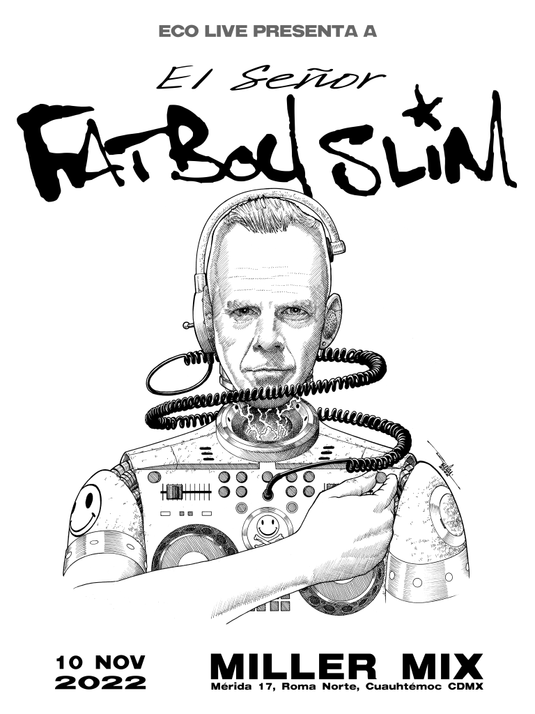  ¡Fatboy Slim regresará a la CDMX para dar un show único en el Patrick Miller!