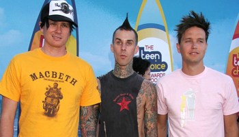 Blink 182 primera vez México Travis Barker lesión pierna