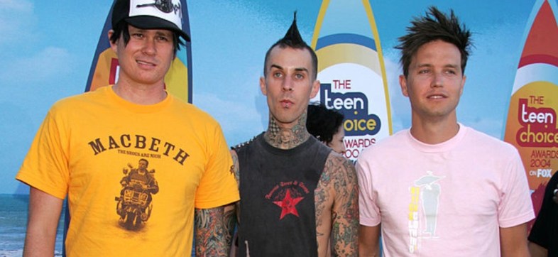 Blink 182 primera vez México Travis Barker lesión pierna