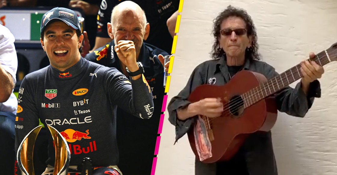 "Lograste ser el mejor": Pásale a ver (y cantar) el rolón que Alex Lora le compuso a Checo Pérez