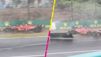 Carlos Sainz confesó miedo al quedar en medio de la pista en el GP de Japón: "Por suerte no me chocaron"