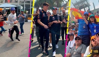 El apoyo de Red Bull a Checo Pérez, el desastre de Leclerc y el ambientazo en primer día del GP de México