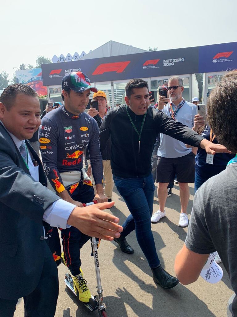 "Te acosan": La denuncia de Pierre Gasly y su mochila abierta por fans en el paddock de México