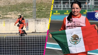 ¡Qué orgullo! Conoce a Diana Romero, la oficial de pista mexicana que destaca en Fórmula 1