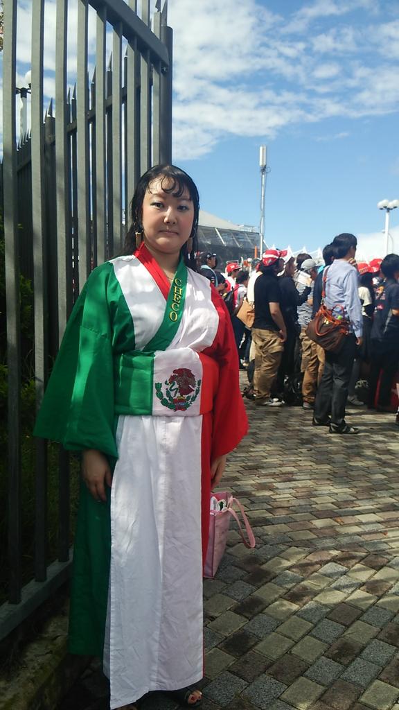 Eri fan Checo Pérez Japón