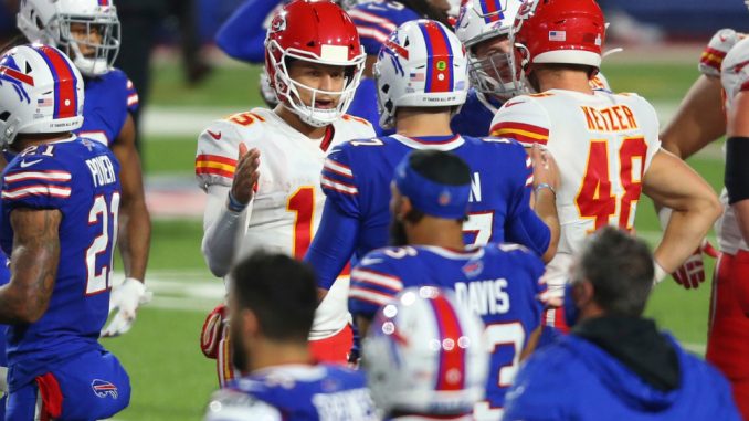 Josh Allen y Patrick Mahomes