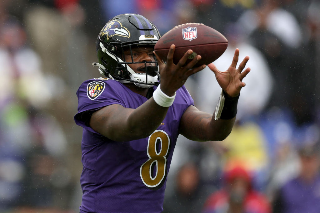 42-47. Lamar Jackson lidera la remontada y el triunfo de Ravens ante Browns  - Infobae