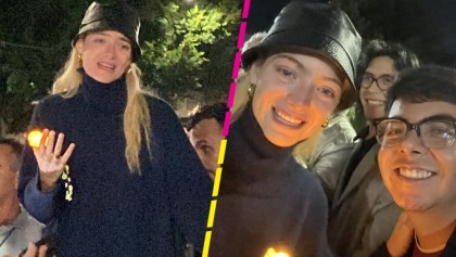 Una tipaza: Lorde salió a saludar a sus fans después de su concierto en la CDMX y qué rifada