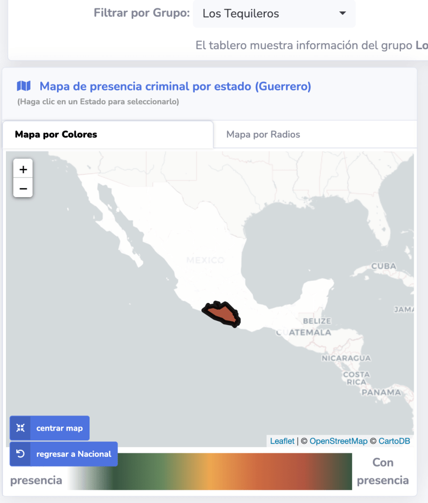 los-tequileros-mapa