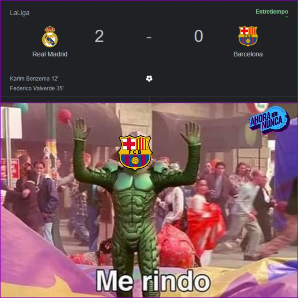 meme barcelona clasico real madrid