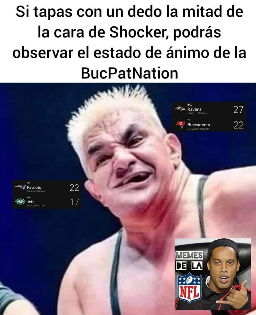 meme de la semana 8 de NFL