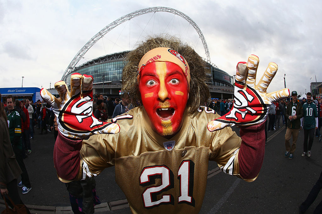 Fan de los 49ers ilusionados con un Super Bowl de NFL