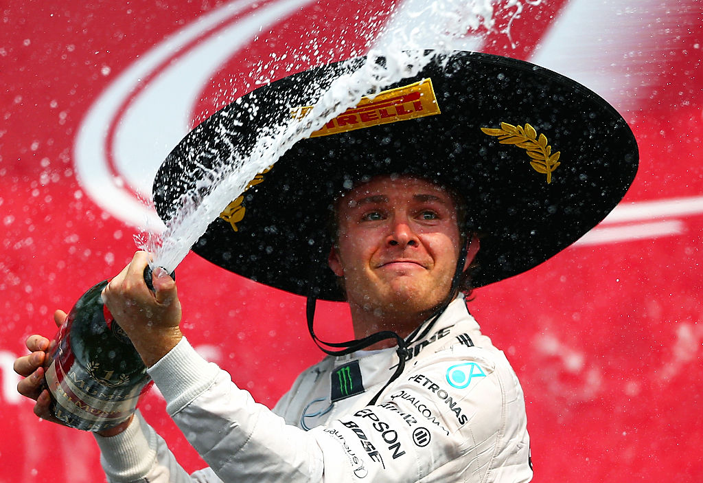 Nico Rosberg ganador del GP de México en 2015