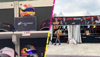 Esto cuestan las gorras de Checo Pérez, souvenirs, comidas y bebidas en el GP de México