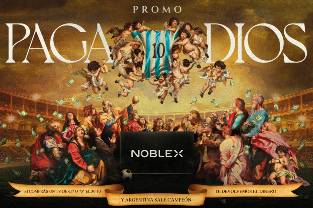 Promoción de Noblex en Argentina