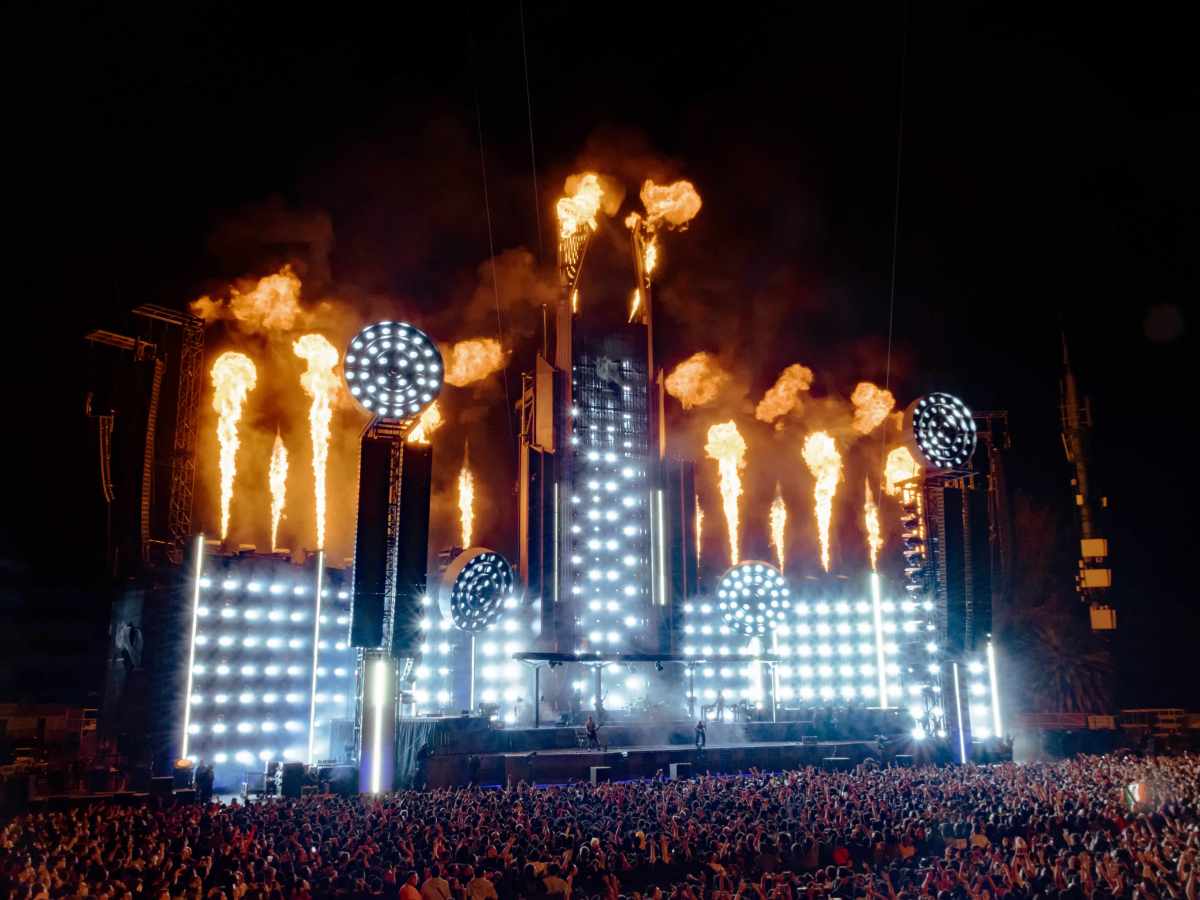 ¡Mucho fuego! Rammstein incendió el Foro Sol con un concierto increíble