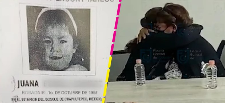 El hermoso reencuentro entre madre e hija después de 27 años; se extravió en Chapultepec en 1995