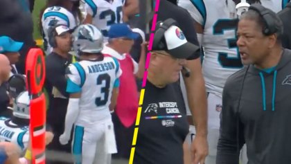 Robbie Anderson fue expulsado por su propio coach en el Rams vs Panthers