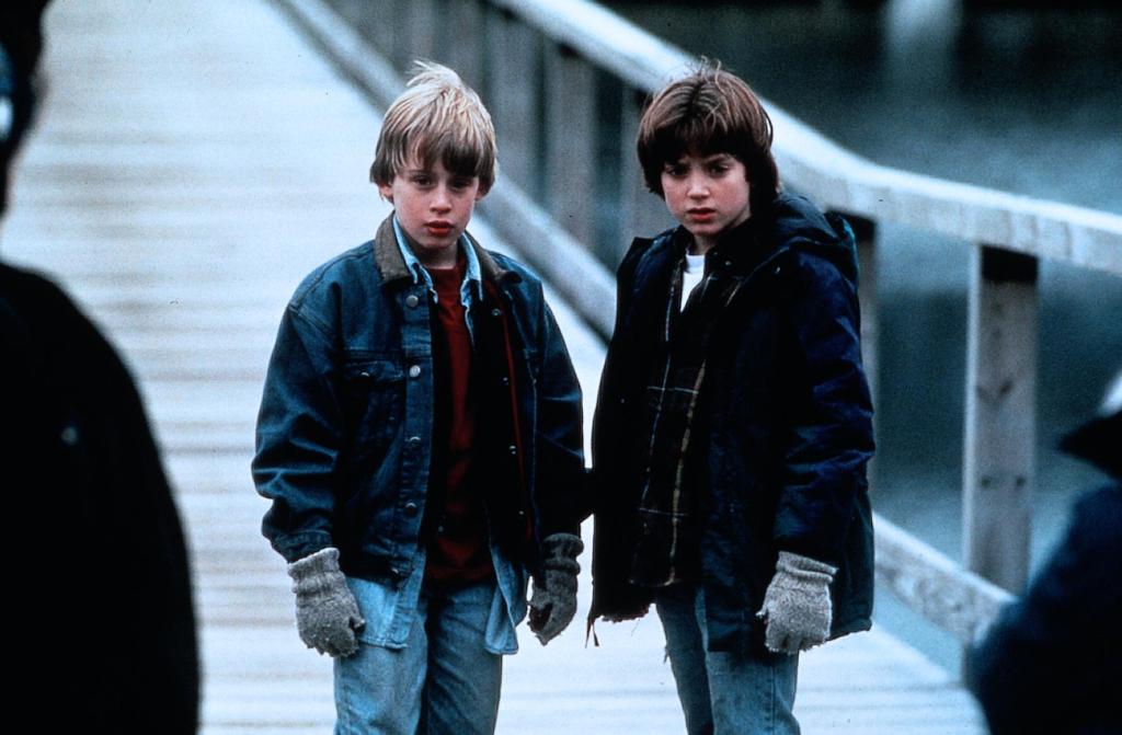 Macaulay Culkin y Elijah Wood en 'The Good Son' 